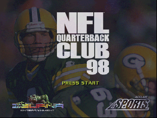NFL Quarterback Club 98 (USA) Title Screen
